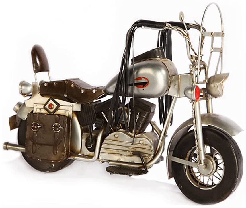 WANGCH Handmade Old Iron Art Antique Vintage Motorcycle