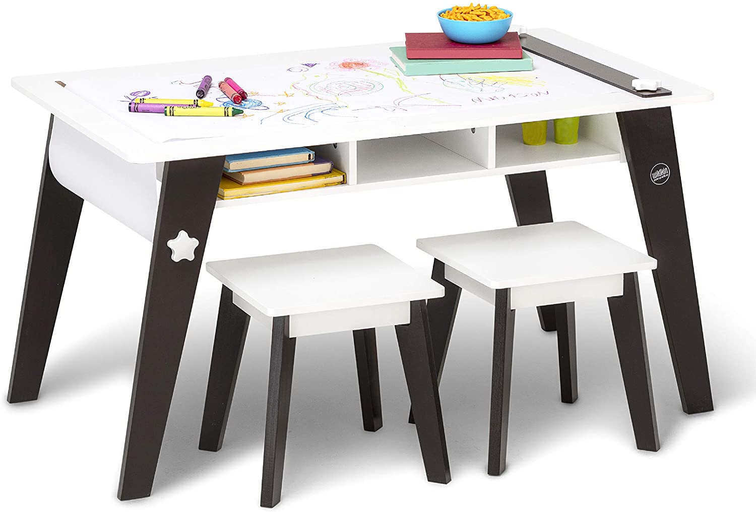 Wildkin Kids Arts and Crafts Table Set for Boys and Girl