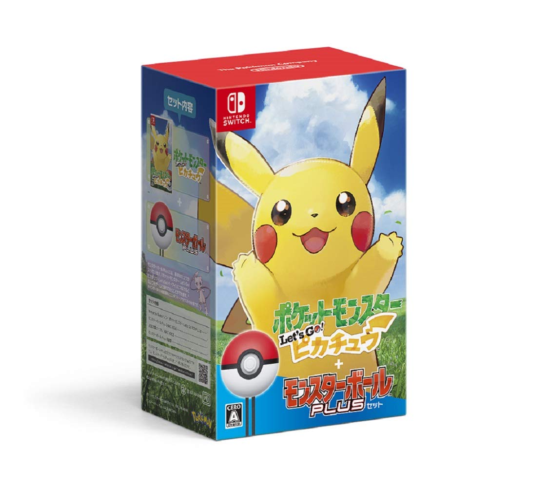 Pokémon Let’s Go! Pikachu + Poké Ball Plus Set