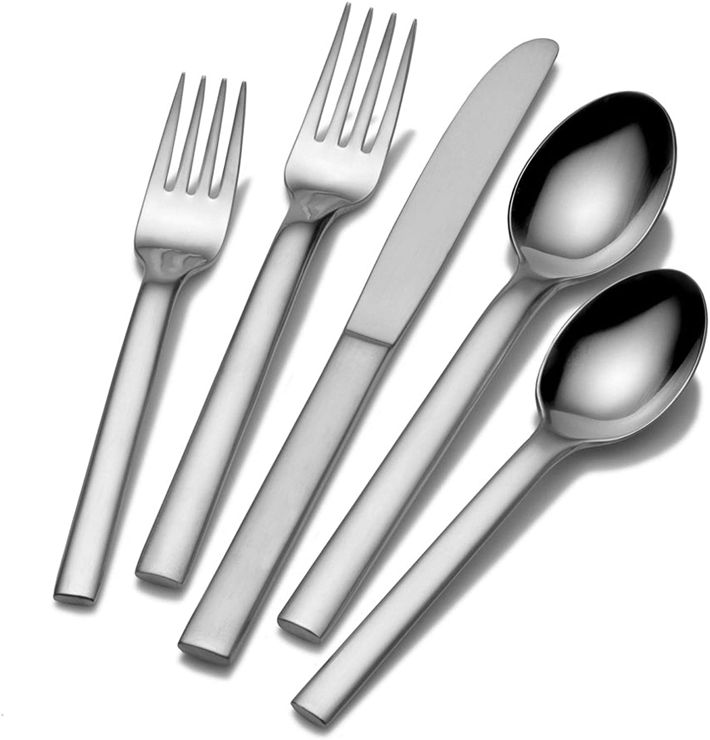 Mikasa Ovoid 20-Piece Flatware Set, Silver