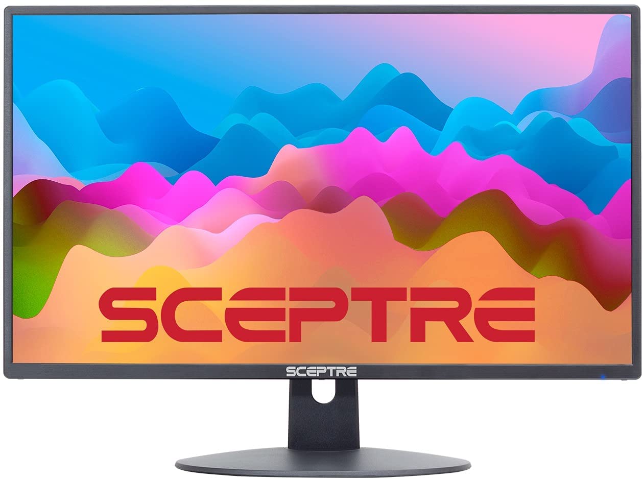 Sceptre E249W-19203R 24-inch FHD LED Gaming Monitor 2X HDMI VGA 75Hz Build-in Speakers