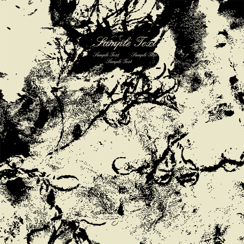 1″ x 48″ x 48″ Black & Beige, Canvas Print – Wall Art